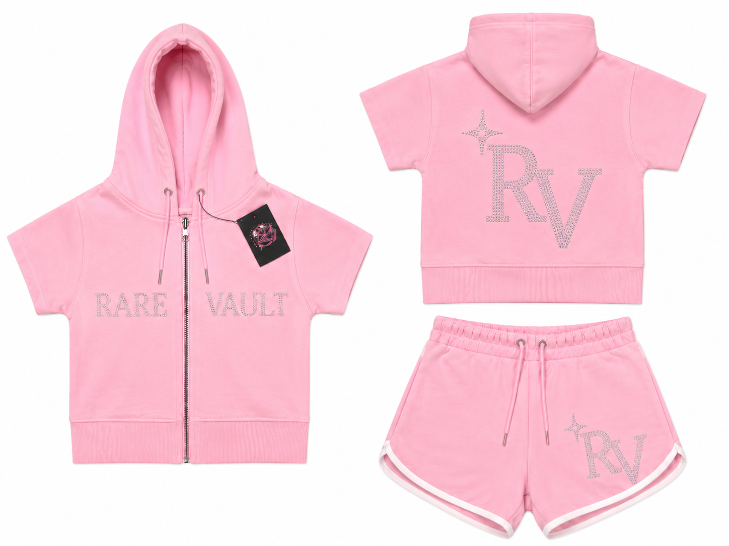 PINK RAREVAULT WOMEN’S SET